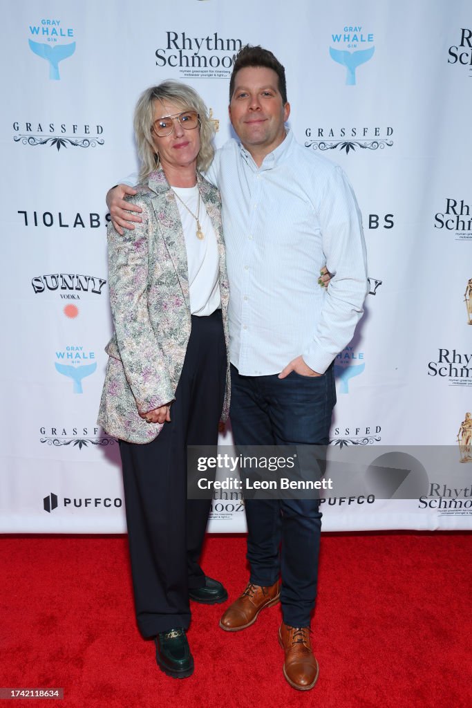 David R. Luke Luke Burland and David Klein attends Rhythm & Schmooze on October 17 ...