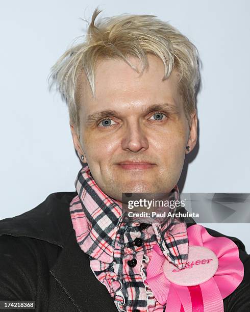 Producer Clint Catalyst attends the screening of "G.B.F." at the 2013 Outfest film festival closing night gala at the Ford Theatre on July 21, 2013...