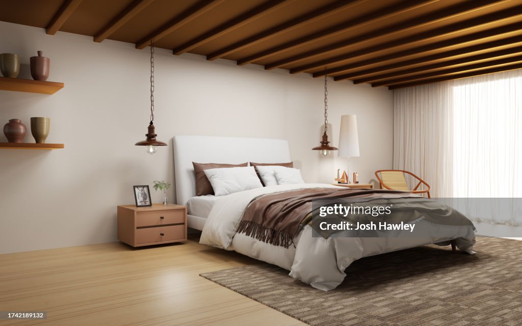 3D rendering Interior background