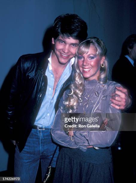 Actor Michael Damian and actress Lynn-Holly Johnson attend the Vegas Magazine Presents "The Biggest Celebrity Weekend Ever" to Benefit the Nevada...