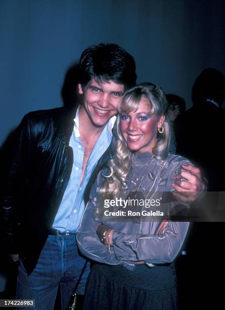 Actor Michael Damian and actress Lynn-Holly Johnson attend the Vegas Magazine Presents "The Biggest Celebrity Weekend Ever" to Benefit the Nevada...