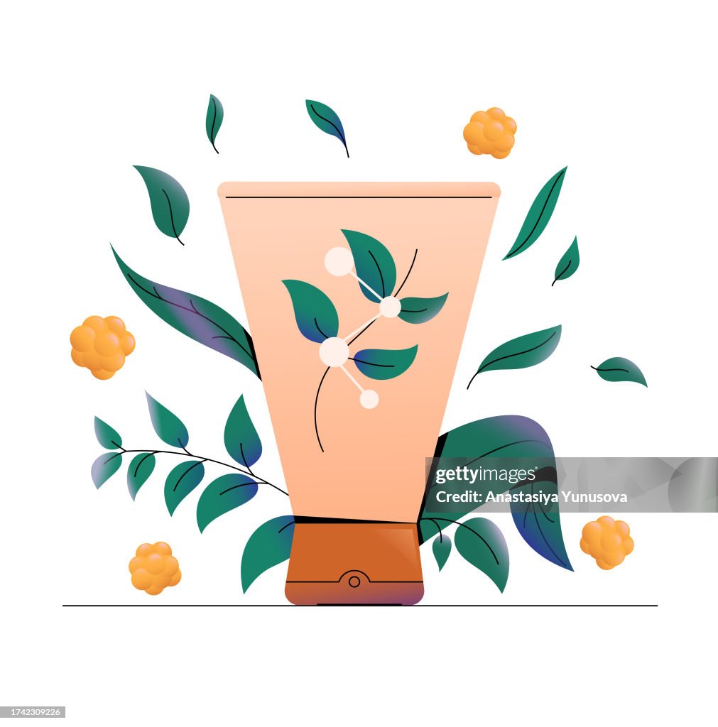 Packaging of beauty creme