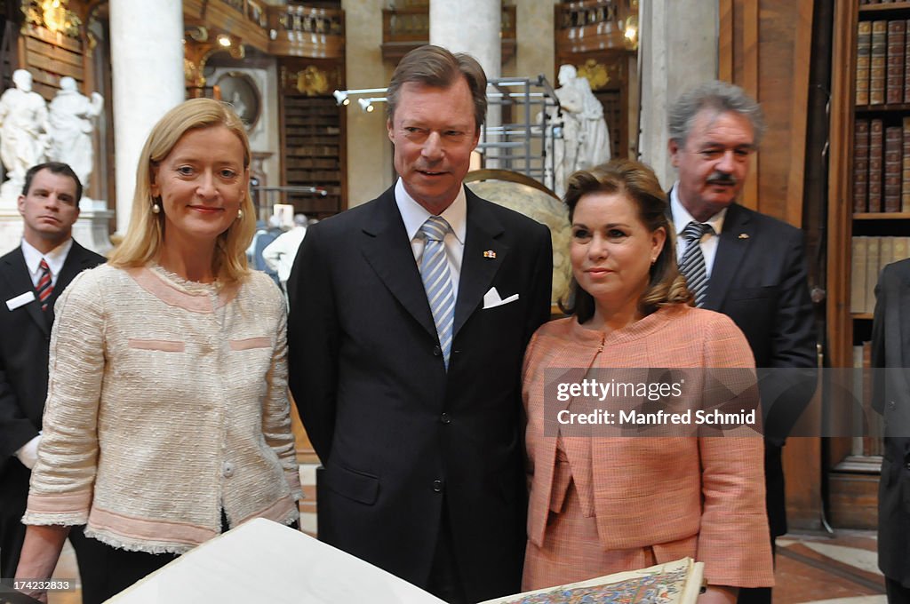 Grand Duke Henri of Luxembourg and his wife Grand Duchess Maria... News ...