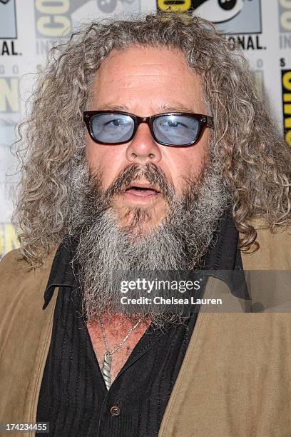 Actor Mark Boone Junior attends the "Sons of Anarchy" press line during day 4 of Comic-Con International on July 21, 2013 in San Diego, California.