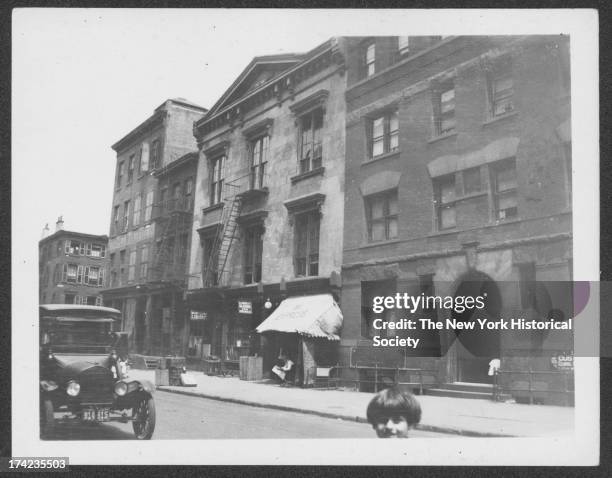 Fireman's Hall, east side of Henry Street between Cranberry Street and Orange Street, New York, New York, 1922.