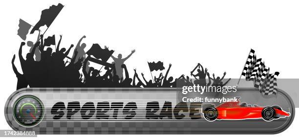 blank final banner - pit stop stock illustrations