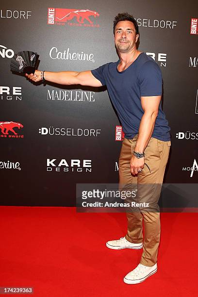 Marco Schreyl attends KARE Design at the New Faces Award Fashion 2013 at Rheinterrasse on July 22, 2013 in Duesseldorf, Germany.
