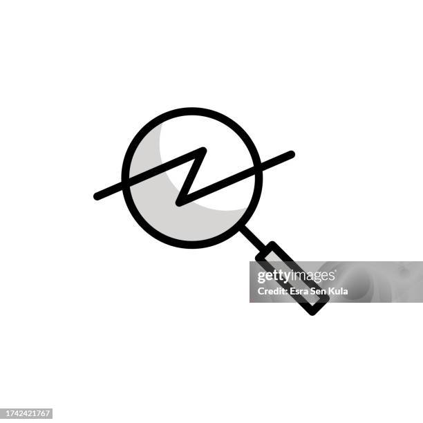 financial analyzing universal line icon design with editable stroke. suitable for web page, mobile app, ui, ux and gui design. - user experience research stock illustrations