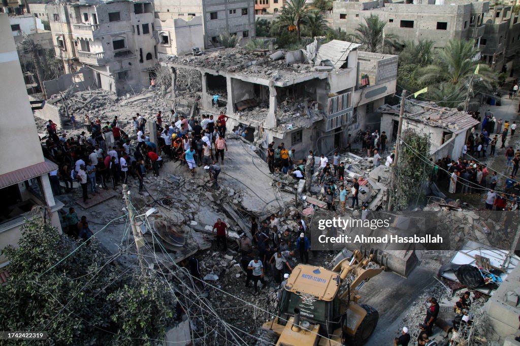 Humanitarian Crisis In Gaza Deepens As Israel-Hamas Conflict Enters Second Week