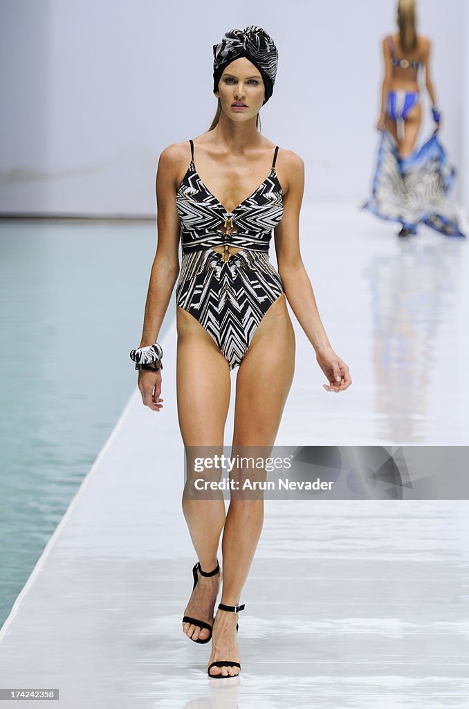 Gottex At Mercedes-Benz Fashion Week Swim 2014 - Runway