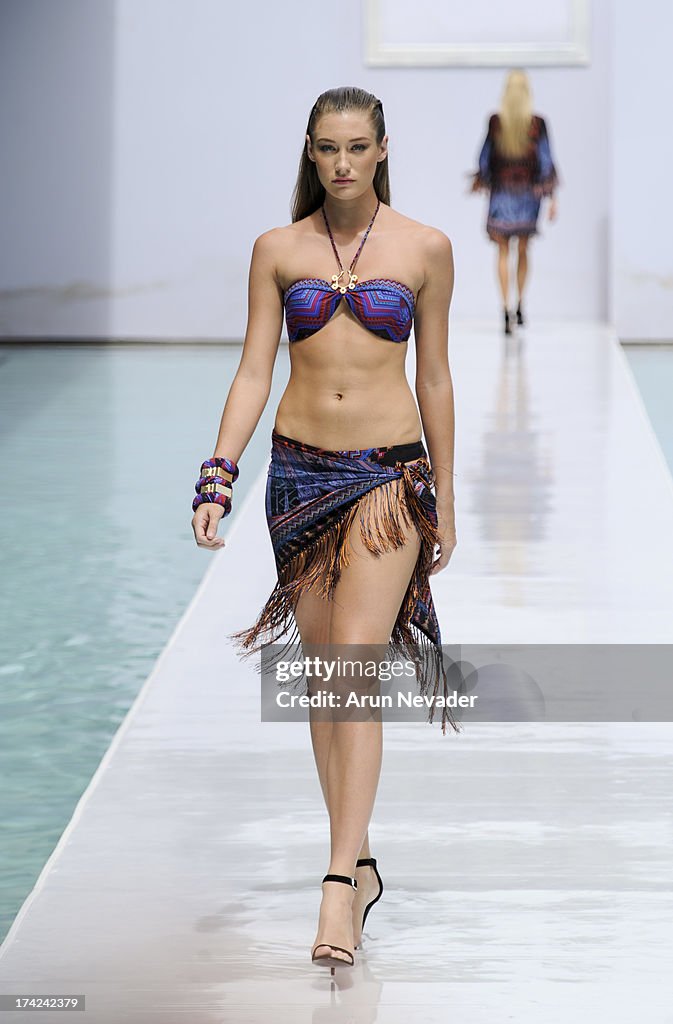 Gottex At Mercedes-Benz Fashion Week Swim 2014 - Runway