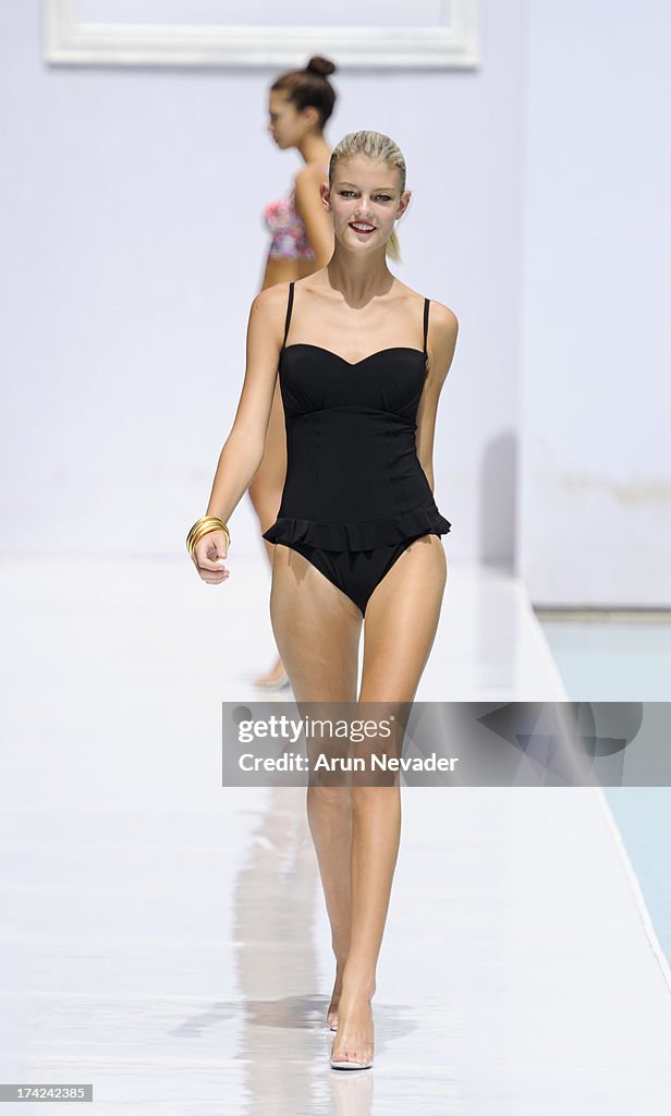 Profile by Gottex At Mercedes-Benz Fashion Week Swim 2014 - Runway