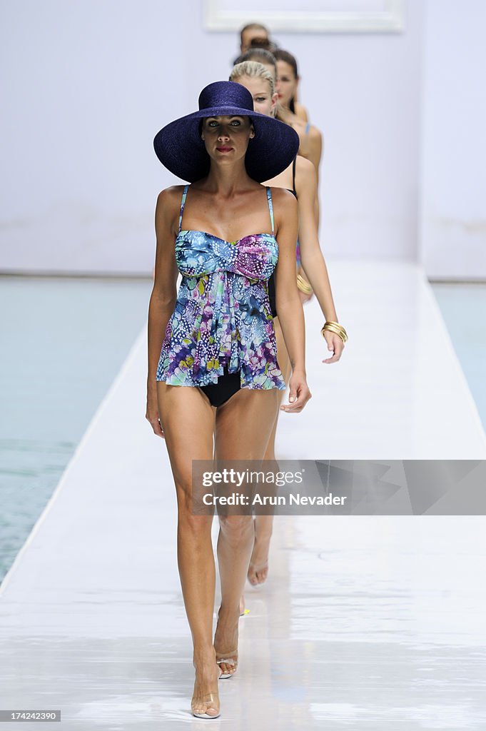 Profile by Gottex At Mercedes-Benz Fashion Week Swim 2014 - Runway