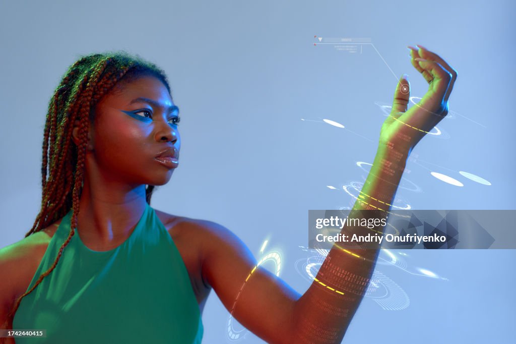 Touching virtual world