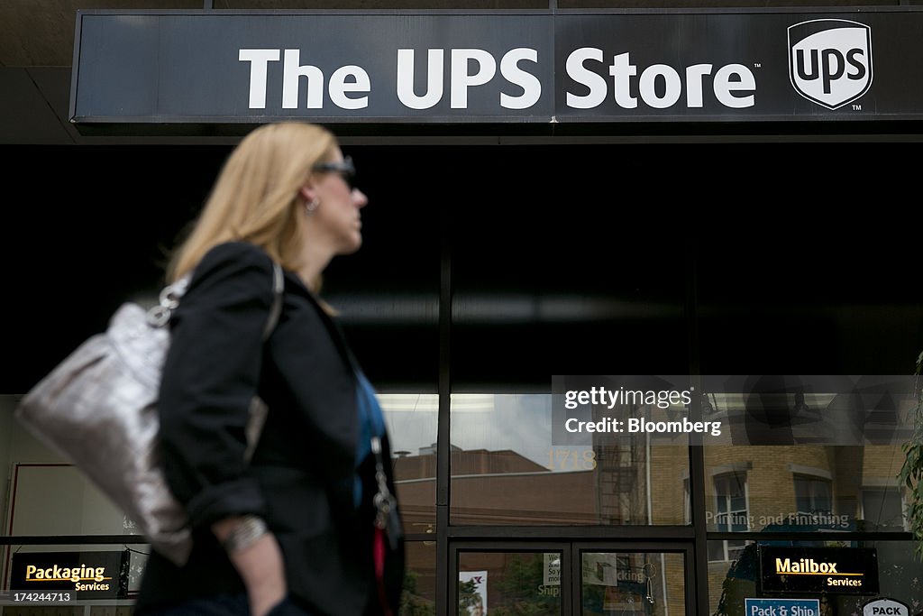 United Parcel Service Deliveries Ahead of Earnings Figures