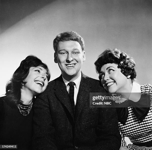 Pictured: Panelists Elaine May, Mike Nichols, Dorothy Loudon --