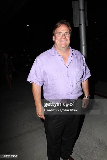 Kevin Farley as seen on July 18, 2013 in Los Angeles, California.