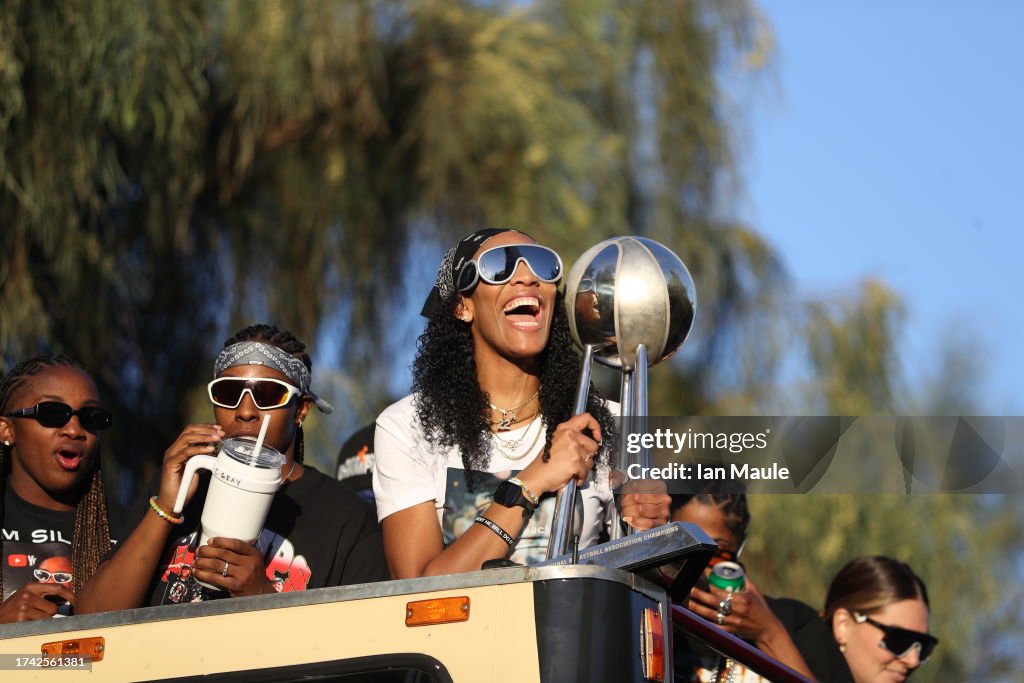 Las Vegas Aces WNBA Championship Parade