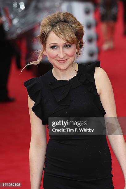 Charlotte Bellamy attends the Arqiva British Academy Television Awards 2013 at the Royal Festival Hall on May 12, 2013 in London, England.