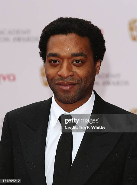 Chiwetel Ejlofor attends the Arqiva British Academy Television Awards 2013 at the Royal Festival Hall on May 12, 2013 in London, England.