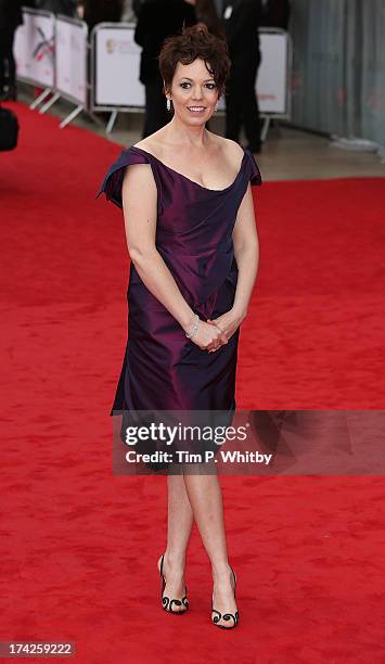 Olivia Colman attends the Arqiva British Academy Television Awards 2013 at the Royal Festival Hall on May 12, 2013 in London, England.