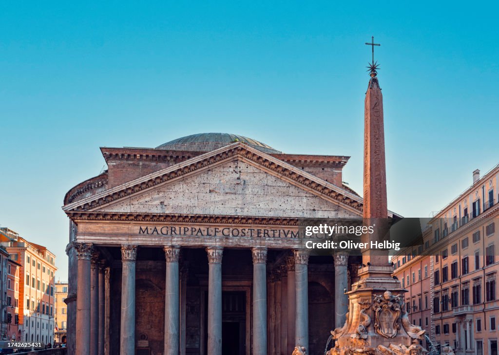 In this harmonious blend of past and present, the Pantheon and the obelisk stand as enduring symbols of Rome's rich heritage, their presence a constant reminder of the city's enduring spirit and its ability to bridge the gap between centuries.