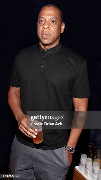 Rapper Jay Z attends the Jay Z and D'USSE Cognac Host The Official Legends of the Summer After Party at Lumen on July 22, 2013 in Chicago, Illinois.