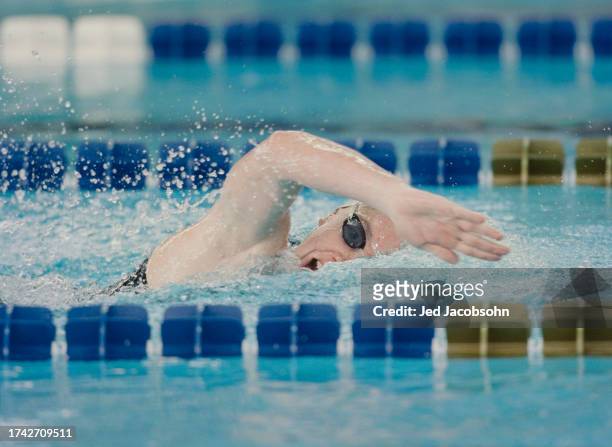 Michelle Smith from Ireland swimming in the Women's 400 metre Freestyle competition on 22nd July 1996 during the XXVI Summer Olympic Games at the...