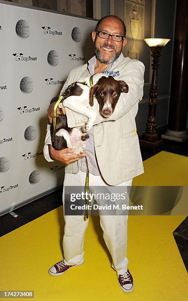 Bruce Oldfield attends the Dogs Trust Honours held at Home House on July 23, 2013 in London, England.