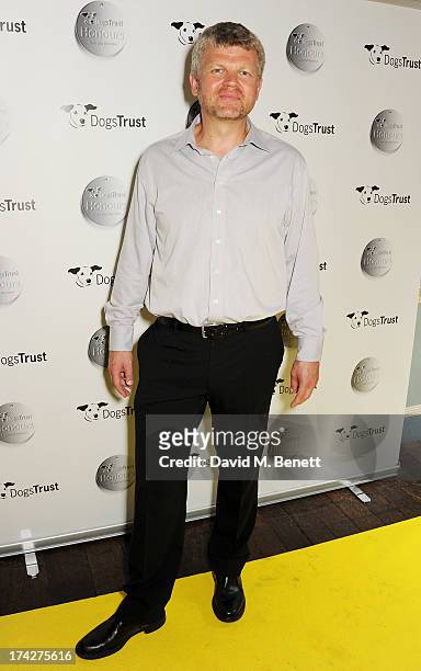Adrian Chiles attends the Dogs Trust Honours held at Home House on July 23, 2013 in London, England.