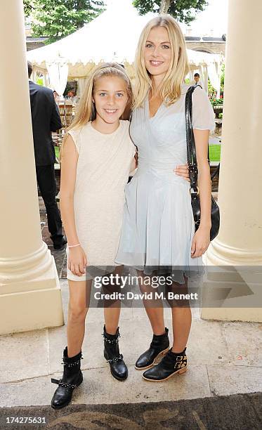 Donna Air and daughter Freya Aspinall attend the Dogs Trust Honours held at Home House on July 23, 2013 in London, England.