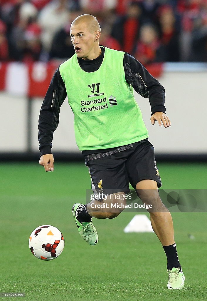 Liverpool FC Training Session