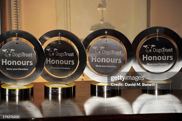 General view of the atmosphere at the Dogs Trust Honours held at Home House on July 23, 2013 in London, England.