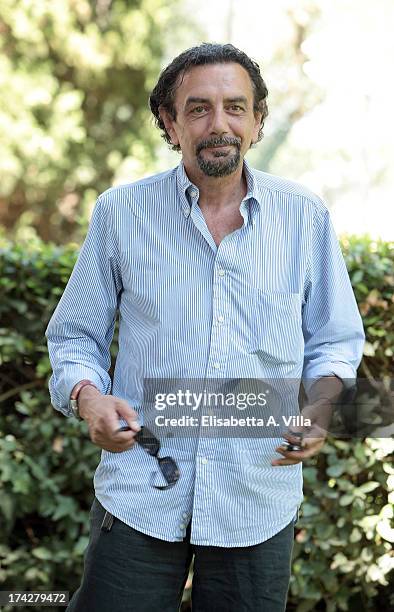 Actor Luigi Savoia attends 'La Tre Rose Di Eva 2' photocall at Mediaset Studios on July 23, 2013 in Rome, Italy.