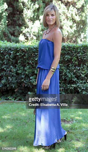 Actress Edelfa Chiara Masciotta attends 'La Tre Rose Di Eva 2' photocall at Mediaset Studios on July 23, 2013 in Rome, Italy.