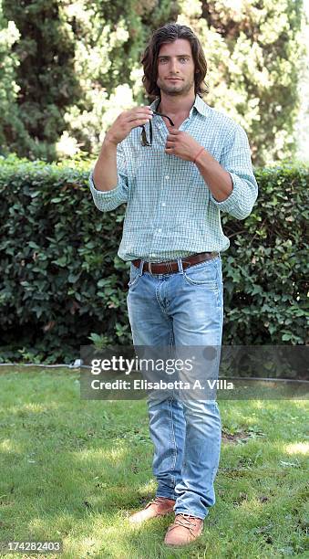 Actor Rocco Giusti attends 'La Tre Rose Di Eva 2' photocall at Mediaset Studios on July 23, 2013 in Rome, Italy.