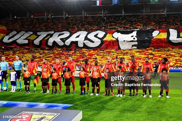 Illustration during the UEFA Champions League Group B match between Racing Club de Lens and Philips Sport Vereniging at Stade Felix Bollaert on...