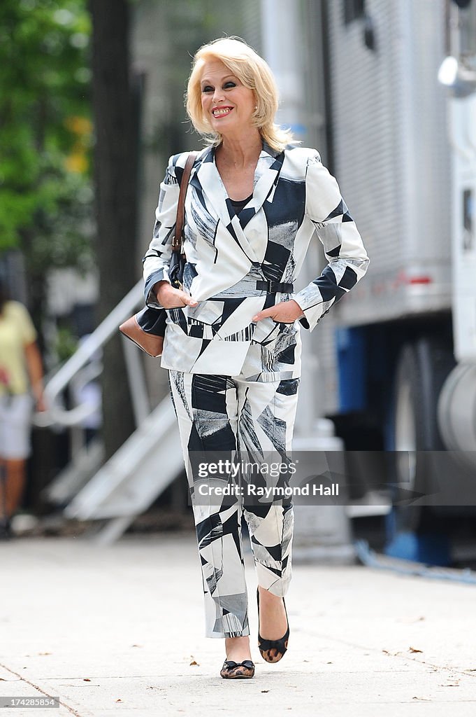 Celebrity Sightings In New York City - July 23, 2013