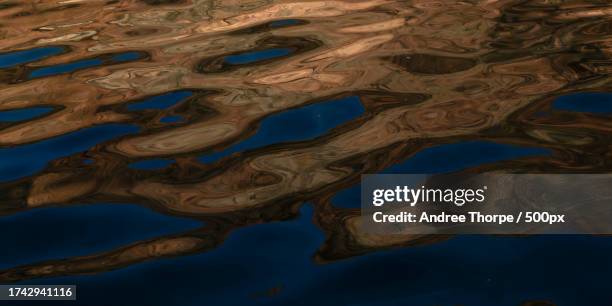 aerial view of lake - andree thorpe stock pictures, royalty-free photos & images