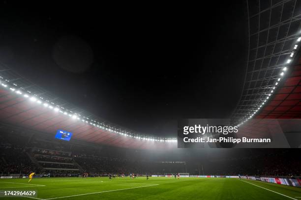 General overview during the match between dem 1 FC Union Berlin and SCC Neapel on October 24, 2023 in Berlin, Germany.