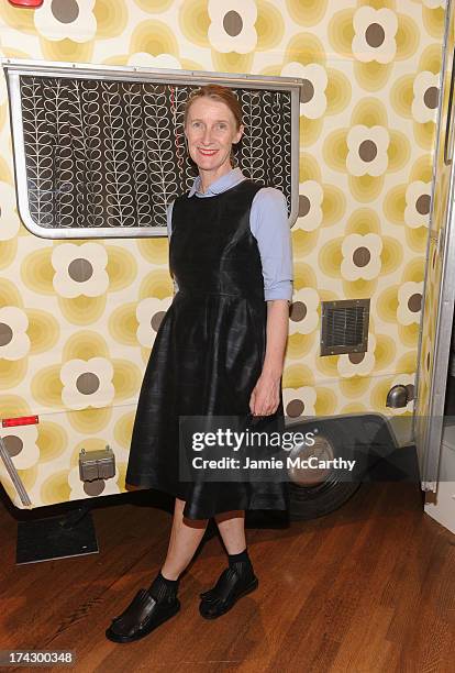 Designer Orla Kiely attends the Orla Kiely for Target Preview Party on July 23, 2013 in New York City.