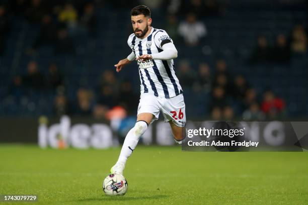 Pipa of West Bromwich Albion during the Sky Bet Championship match between West Bromwich Albion and Queens Park Rangers at The Hawthorns on October...