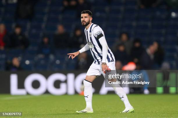 Pipa of West Bromwich Albion during the Sky Bet Championship match between West Bromwich Albion and Queens Park Rangers at The Hawthorns on October...