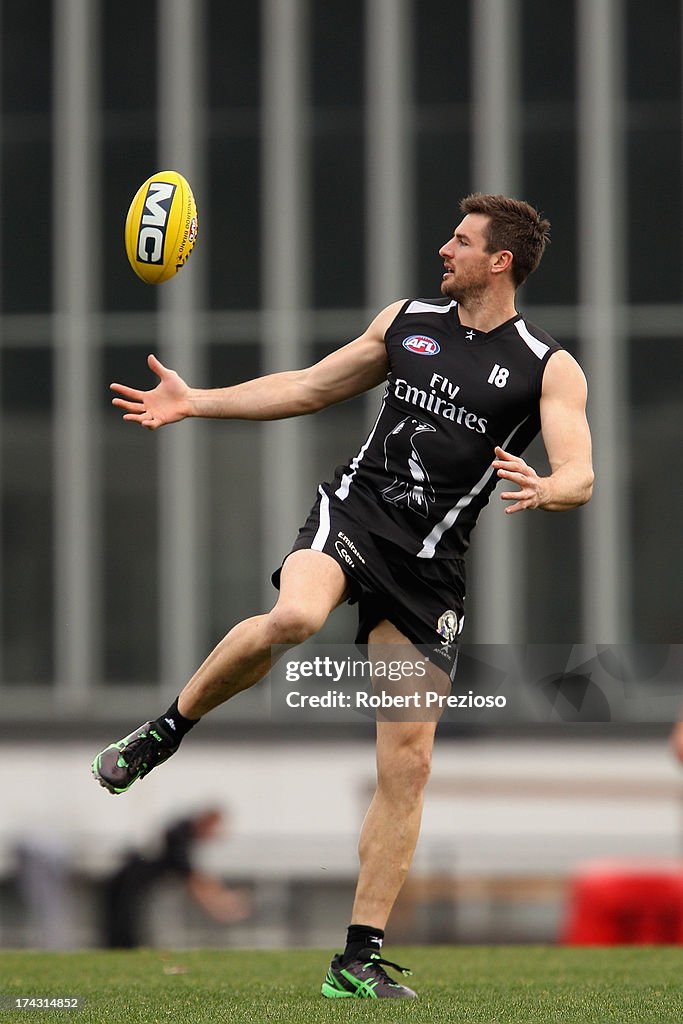 Collingwood Magpies Media & Training Session