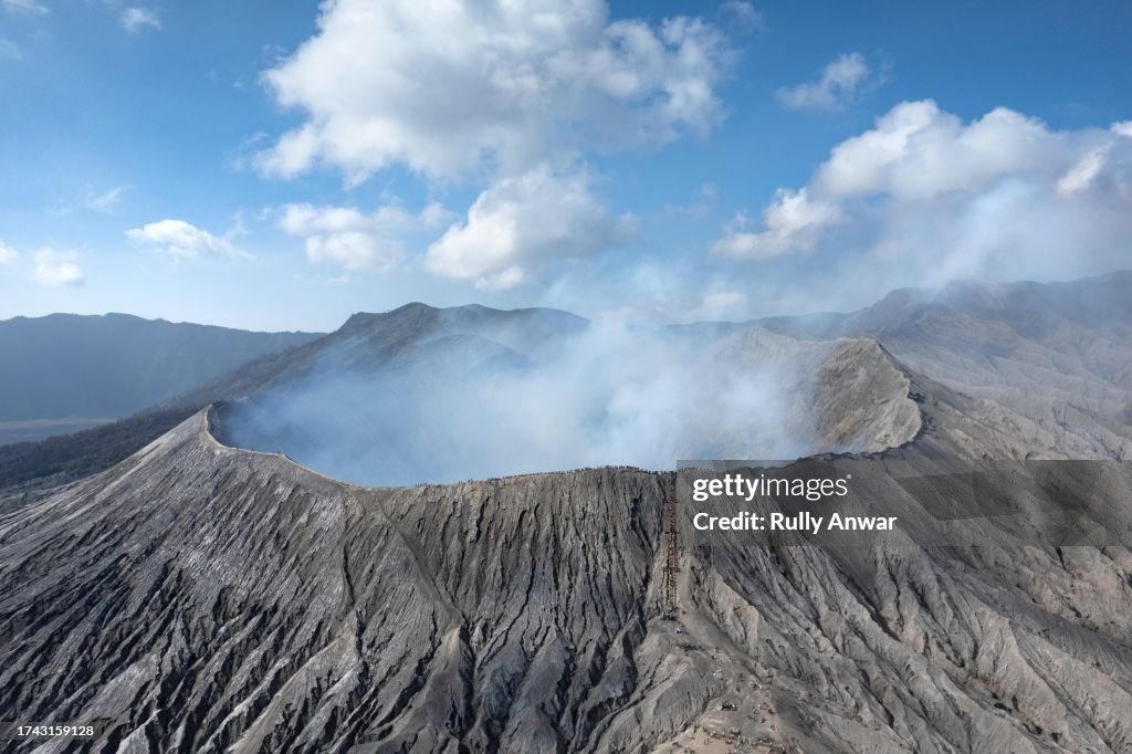 Crater Rim of Mount Bromo