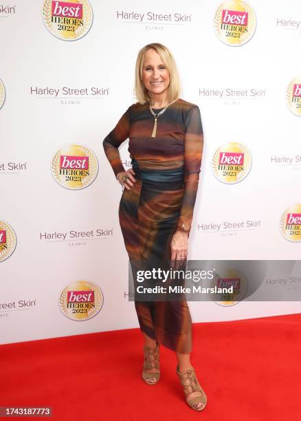 Carol McGiffin attends the Best Heroes Awards 2023 on October 18, 2023 in London, England.