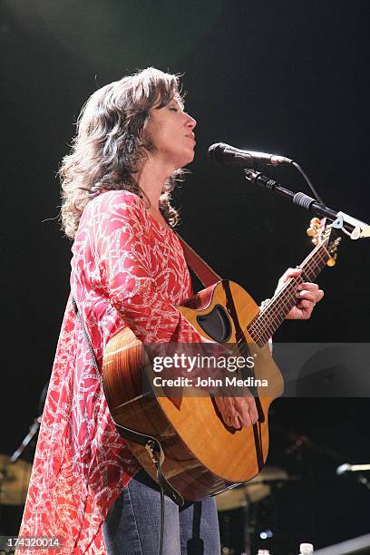 Amy Grant performs at San Jose Civic Auditorium on July 23, 2013 in San Jose, California.