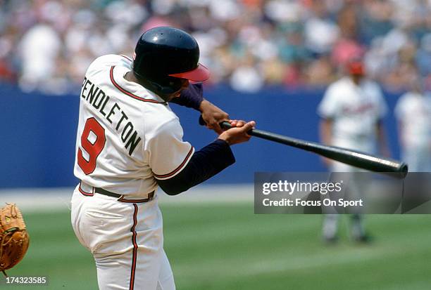 270 Terry Pendleton Braves Photos & High Res Pictures - Getty Images