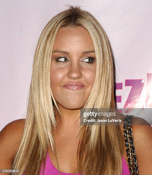 Actress Amanda Bynes attends Perez Hilton's 31st birthday bash at the Viper Room on March 28, 2009 in West Hollywood, California.