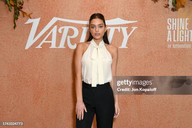 Odeya Rush attends Variety Hollywood & Antisemitism Summit Presented by The Margaret & Daniel Loeb Foundation and Shine A Light Foundation at 1 Hotel...
